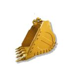 ZHONGHE Q355B Heavy Duty Rock Bucket , Wear Resistant Rock Excavator Buckets