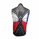 Free Design Cycling Sports Clothing Cycling Wind Vest For Cyclist Zipper Closure