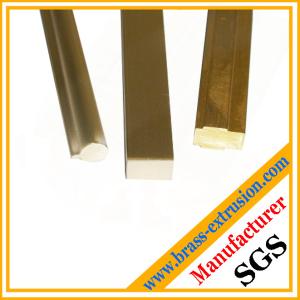 China different shape copper extrusion section factory