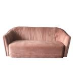 Hot 2018 New design red velvet tufted living room furniture sofa,velvet fabric