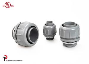 China Liquidtight Nonmetallic Straight PVC Conduit Fitting Connector 1/2 In. factory