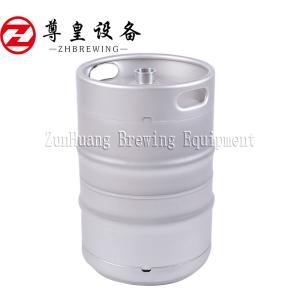 China Custom Design Stainless Steel Beer Keg , Empty Commercial 30 Litre Keg CE Approved factory
