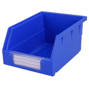 China PP Classification Hanging Organization Crate Storage Plastic Shelf Bin Multi Function Stackable Solid Box factory