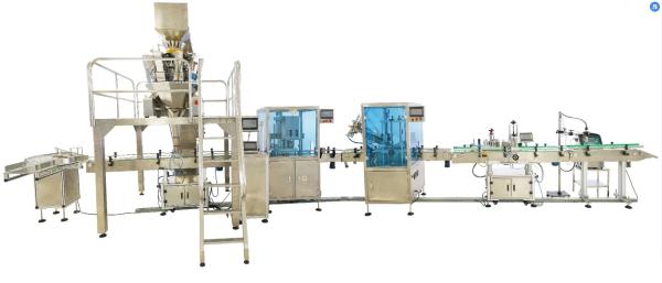 Canned Sardine Sterilization Food Packaging Machines Automatic Capping And