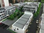 Acrylic Plastic Architecture House Model For Townhouse Displaying 1 / 100 Scale