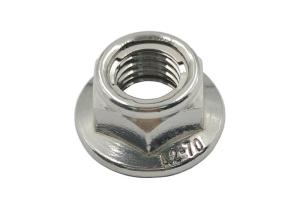 China DIN6927 Stainless Steel A2 Prevailing Torque Type Hex Flange Nuts M8 factory