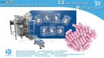 Dog foods packaging machine automatically counting and packing in pouch