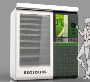 China Expo Multi-Functional Smart Reverse Vending Machine POS E-Wallet RVM Recycling Machines on sale