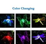 Stainless Steel 1.2V IP44 Butterfly Solar Garden Lights