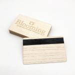 Free Design Wood Rfid Gift Printing Promotional Magnetic Stripe Card Smart Card