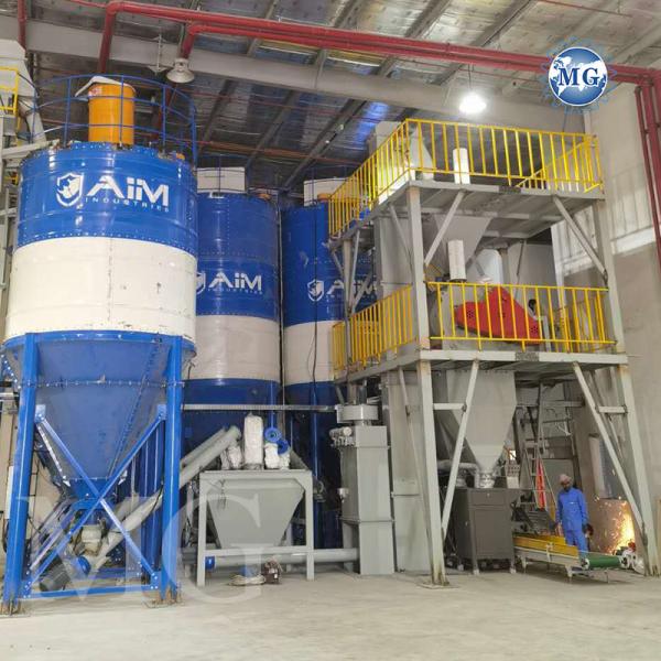Automatic PLC Dry Mix Powder Mortar Mixing Machine Wall Putty Sand Cement Mixer