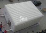 outdoor party or events white inflatable cube tent with removable windows N