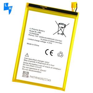 China Long-lasting Power for itel 1516 BL-49BI 5000mAh lithium ion battery and Performance factory