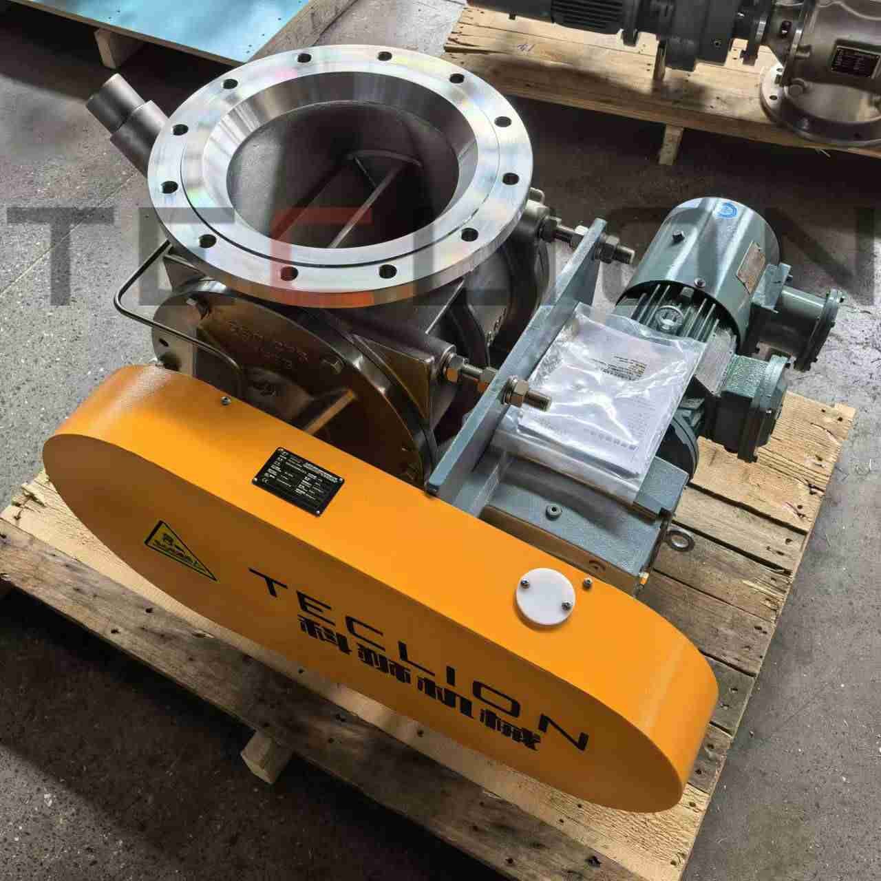 2L-623L High Pressure Rotary Feeder Valves stainless steel 3.5Bar