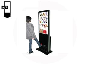 China Smart 43 Inch OEM Digital Signage With Shoes Cleaner factory
