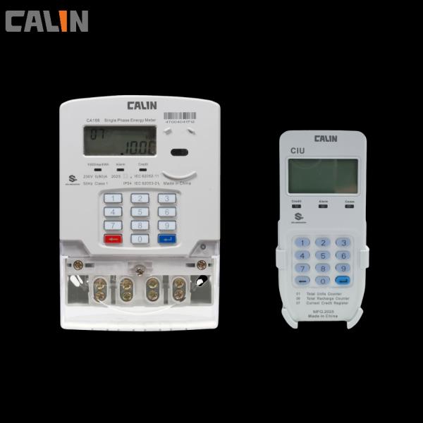 STS Encryption Infrared Optical Prepaid Meter 1000imp/kWh
