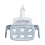 3500-5500K LED Dental Chair Light Removable Shadowless 8 Bulbs