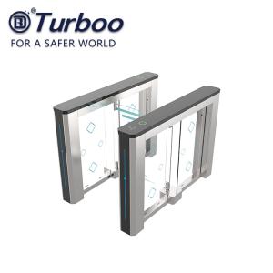 China Stainless Steel Access Control Swing Gate Turnstile For Office Building factory