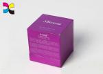 Elegant Square Shape Printed Gift Boxes For Jewelry Set / Cosmetic Packaging