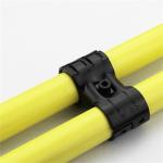 SPCC JYJ-26 Metal Pipe Joints With Clip Set Electroplate Metal Tube Clips