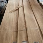 Factory Natural Red Oak Wood Veneer Mountain/Straight Grain 0.45mm Veneer Wood