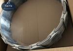 Security CBT 65 Razor Wire Military Concertina Razor Coil Used On Fence