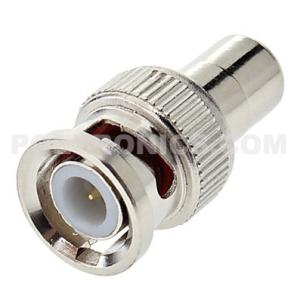 China BNC-RM01 BNC Male Plug to RCA (Phono) Female Socket Connector factory