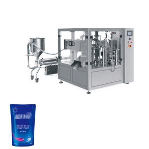 China 304 SUS Liquid Packaging Machine Medium Sized Premade Pouch Packaging Machine factory