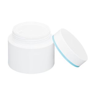Sustainable Double Wall 50ml 100ml PP Cosmetic Cream Jars Environmental