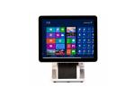 OEM All In One POS PC , Small Restaurant Cash Register Black White Color 4GB