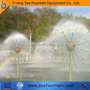 Program Controlled Sphere Dandelion Fountain Nozzle