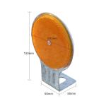 High Visible Yellow V Type Guardrail Roadside Reflector for Visibility