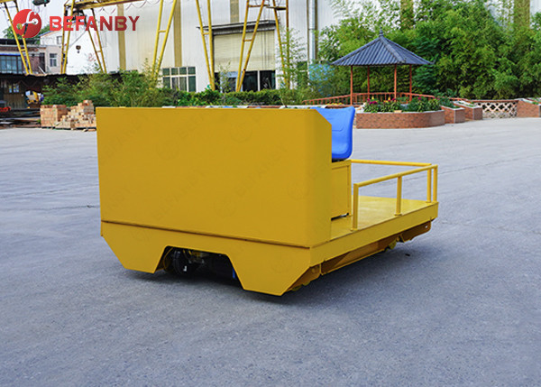 Railway Use Battery Operated Cart Driven By 1 Person Wear Resistant