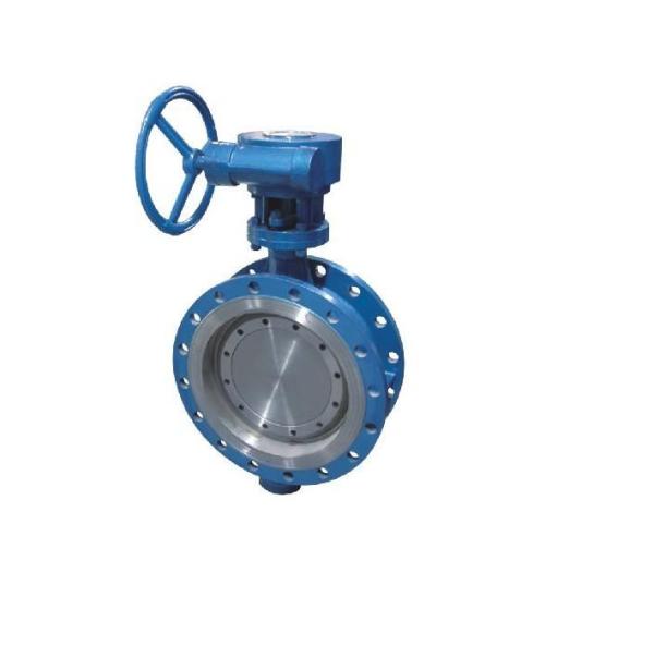 Ptfe Lined Butterfly Valve Cast Iron Lever Operated Wafer Type Manual Industrial
