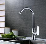 360 Swivel Hot And Cold Water Kitchen Sink Mixer Faucets Single Handle