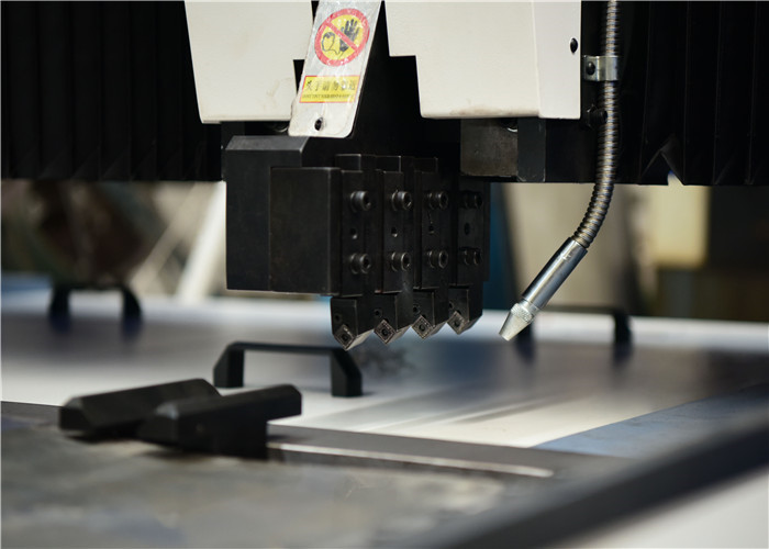 Small Deformation CNC V Grooving Machine High Reliability Good Overall Rigidity