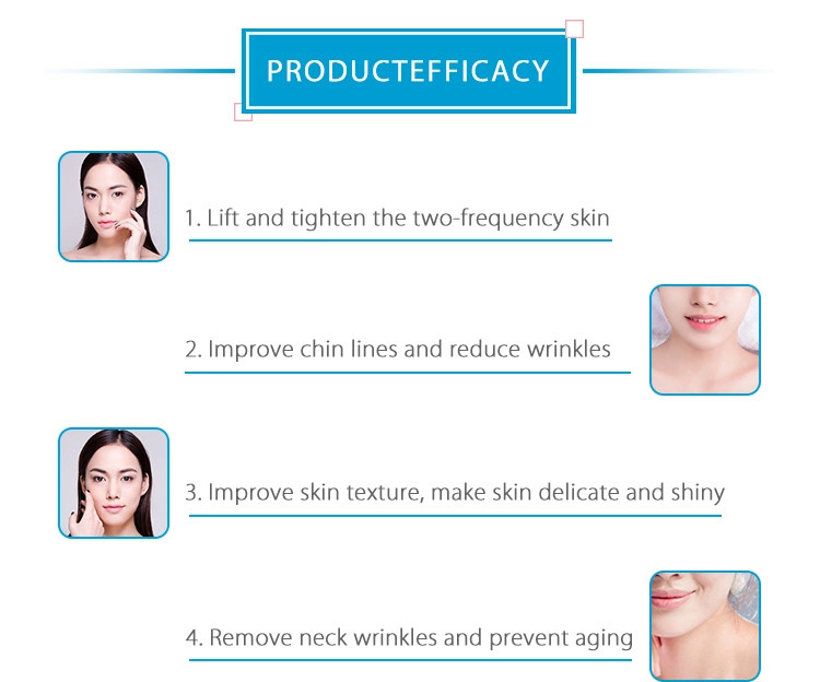 2 in 1 Vmax hifu +2D Hifu skin Tightening Hifu face lift Machine LF-416
