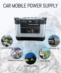 Home / Outdoor Camping 1000W Portable Power Station Solar Rechargeable Power