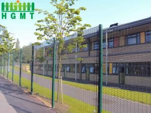 China Anti Climbing Prison 358 Weld Mesh Fencing Height 1.8m 2.4m Weather Proof factory