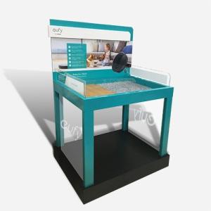 China Movable Metal Counter POP Displays , Waterproof Point Of Purchase Counter Displays factory