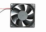 Small Ball Bearing DC Axial Fans 12v Brushless Motor 4000 RMP Speed 80 X 80 X