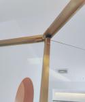 SUS304 Gold Shower Door Frame Rust Resistance Stainless Steel Profile