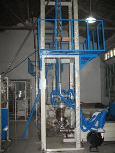 China 500mm PE Material Mini grip Bag Blowing Machine For Zipper Bag factory