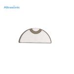 Semicircle Ultrasonic Transducer Ceramic Sheet Disk For Fetal Doppler Monitor