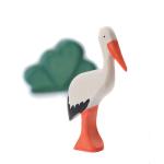 Odorless Painted Handmade Wooden Animals Carved Wooden Donkey