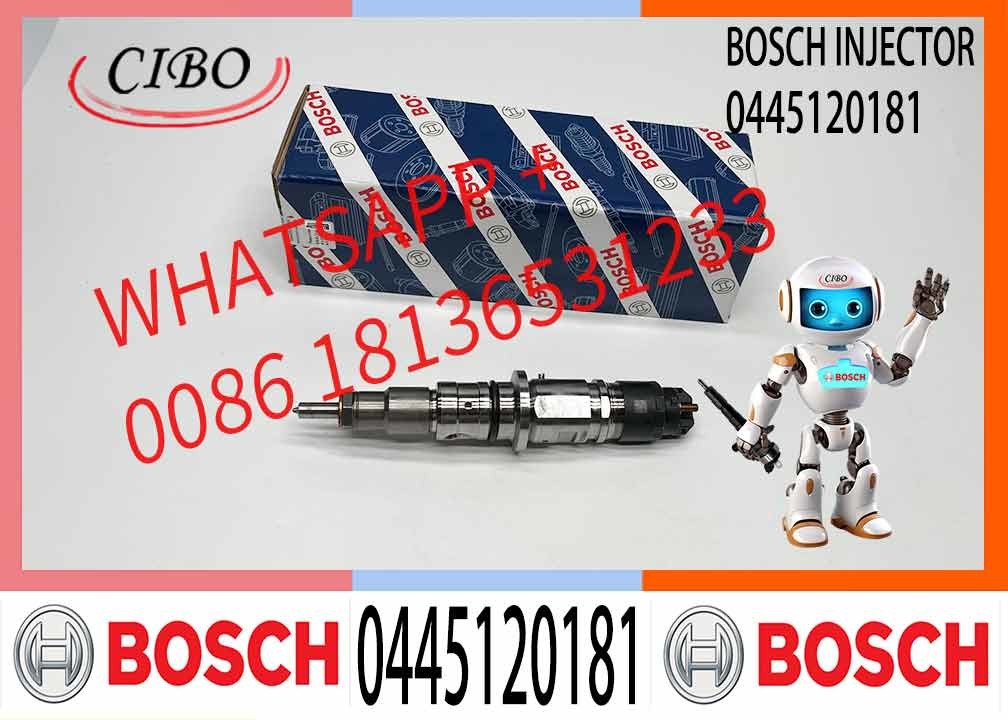 0445120181 Diesel Fuel Injection 0445 120 181 Common Rail Injector Nozzle 0 445 120 181 For Engine Car