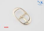 Elegant Style Brass Center Bar Buckle , Custom Design Decorative Shoe Buckles