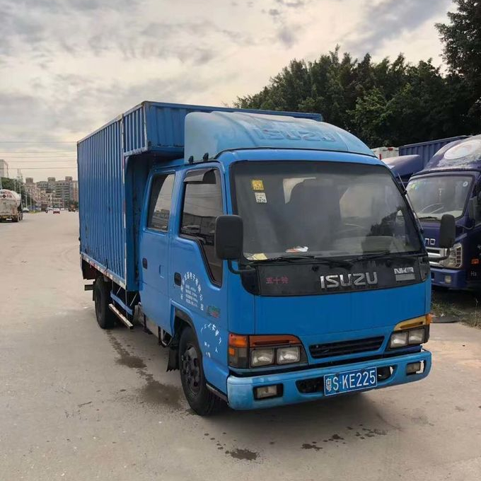 2019 Year Used Refrigerator Van Truck with and Single Row Seat in Euro 4 Standard