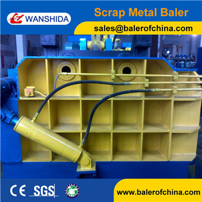 Wanshida CE Certification Hydraulic Scrap Steel Baling Machine