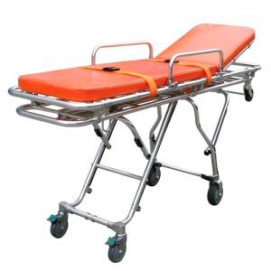 China Automatic Loading Transfer Hydraulic Patient Transport Bed Ambulance Stretcher Dimensions Emergency Stretcher pictures on sale